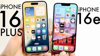 iPhone 16e Vs iPhone 16 Plus! (Comparison) (Review)