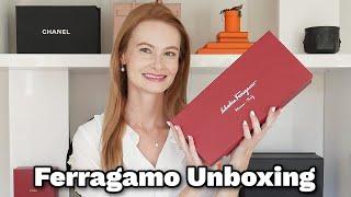 Ferragamo Unboxing  || First Impressions, Review