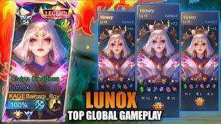 I GOT A WINNING STREAK BECAUSE OF THIS LUNOX BUILD  || LUNOX BEST BUILD 2024