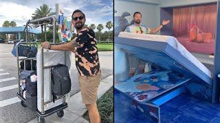 Checking Into Disney's Art Of Animation Resort! | Finding Nemo Family Suite Room Tour, Dinner & More