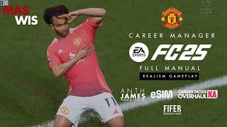 Manchester United vs Leicester City | Premier League Match Week 8 | Full Manual Gameplay | EA FC 25