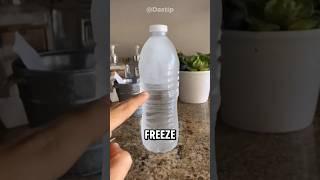 How to freeze water instantly
