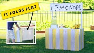 I Build A Classic Lemonade Stand With a Twist - Easy Woodworking Project That Will Make Money