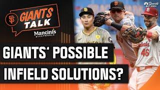 Might Ha-Seong Kim be part of the Giants' infield solution? | Giants Talk | NBC Sports Bay Area