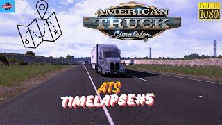 1600KM+ American Truck Simulator | Timelapse-5 | #AmericanTruckSimulator #truckingsimulator