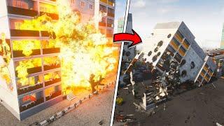 RUSSIAN TOWN - A HUGE EXPLOSION KNOCKED OVER A BLOCK OF FLATS - Teardown #28 | Radex