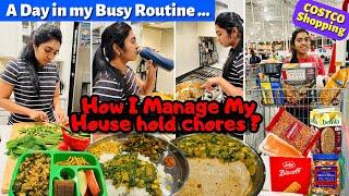 A Realistic Day In My Life | Costco Shopping | WATERH Healthy Bottle & KARITE Nail Drill| Tamil VLOG