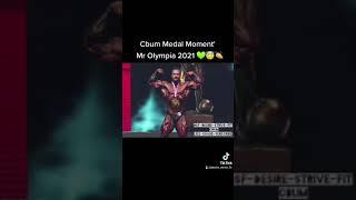 Cbum Medal Moment' Mr Olympia 2021  #cbum #Mrolympia2021 #classicphysique