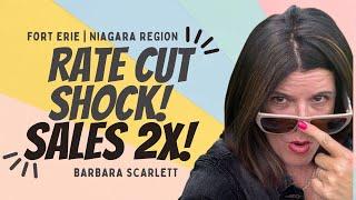 Bank of Canada’s Rate Cut: Is Niagara Real Estate Market About to Explode?|Fort Erie Sales Double!