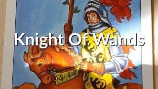 Twin Flames - Learn Tarot Series  Knight Of Wands