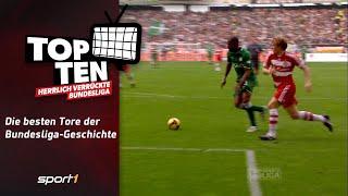 Top 10: Die besten Tore der Bundesliga-Geschichte | SPORT1 - HERRLICH VERRÜCKTE BUNDESLIGA