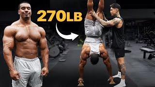 Body Builder VS Calisthenics | Handstand Ft. Larry Wheels