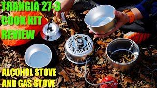 Trangia 27-3 Cook Kit Review with Alcohol AND Gas Burner!