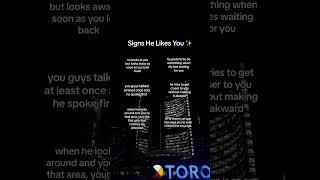 Signs He Likes You 