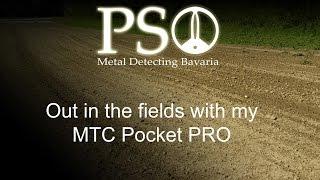 Sondeln in Bayern - Out in the fields with the Picosens MTC Pocket Pro Metal Detector