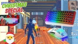 HK Gaming GK61 ASMR  Brown Switches Chill Keyboard Fortnite Tilted Zonewars Gameplay 