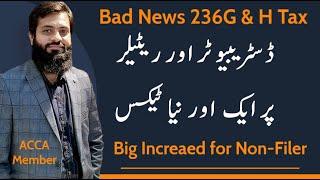 Advance Income Tax Rates Increased | 236H & 236G | Non-Filer Big Increased | Solution | FBR |