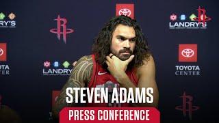 Steven Adams Media Day 2024 Press Conference l Houston Rockets