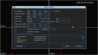 QVIS Apollo Change Network Settings