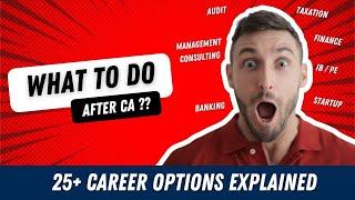 Career Options Post CA | Choosing the right profile post qualification