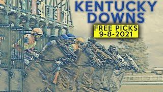 FREE HORSE RACING PICKS! Kentucky Downs 9-8-2021 | 10 RACES | Trust The Prophets FREE PLAY WEDNESDAY