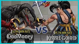 KOF XV  CooMoney (Terry/Omega Rugal/Dinosaur) vs HAREGORO (Omega Rugal/Haohmaru/Goenitz)