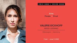 Valerie Eickhoff | CMIM Voix/Voice 2022 | Finale/Final