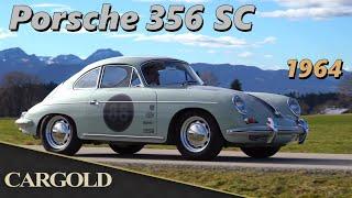 Porsche 356 SC Coupé, 1964, die letzte Ausbaustufe des 356, Vollrestauriertes Exemplar in Delpingrau