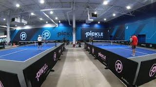 Inside the first U.S. 'Picklemall' - an indoor Pickleball facility repurposing vacant mall space