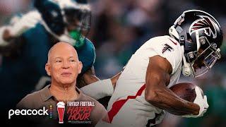 Falcons' Darnell Mooney leads fantasy headlines v. Eagles | Fantasy Football Happy Hour | NFL on NBC