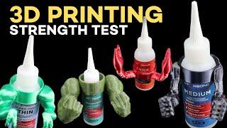 Brian Lane's CA Glue Snap-o-Meter! Watch This Jaw-Dropping 3D Printing Strength Test!