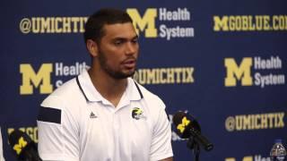 Michigan's Desmond Morgan, Chris Wormley talk defense, fall camp