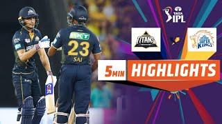 GT vs CSK - Highlights. TATA IPL 2024 match