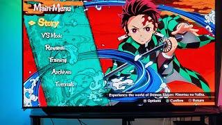 All Demon Slayer Characters & ALT Costumes BEFORE DLC On LG Oled C1