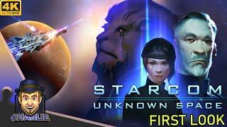 A REALLY POLISHED SPACE EXPLORATION ADVENTURE! - Starcom: Unknown Space Gameplay - 01