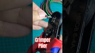 How to Use a Crimper Plier Square #crimpingtool  #pliers