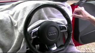 How to Clean a Leather Steering Wheel