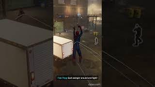 Marvel Spider-Man combat #spiderman #pcgaming #gaming #shorts