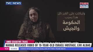 Hamas Releases Video Of 19-Year-Old Israeli Hostage, Liri Albag