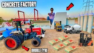 I Build Cement Concrete Factory With New Swaraj Tractor - Chatpat toy TV