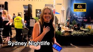 Sydney Nightlife | Walking at night in Sydney CBD