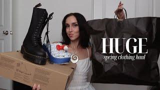 HUGE Spring Try-On Haul (Revolve/Tunnel Vision/Dr. Martens + More)