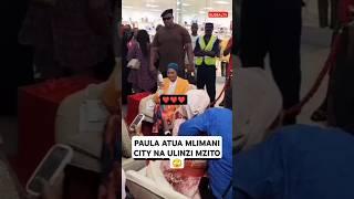 PAULA ATUA MLIMANI CITY NA ULINZI MZITO #globaltv #breaking #shortsvideo #viralvideo #trending