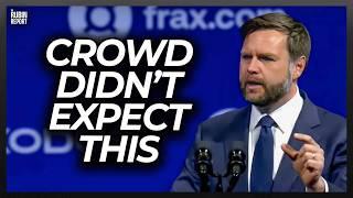 Crowd Roars as JD Vance Announces a Game Changing Crypto Policy