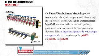 Tubo de Refrigeração Distribuidor - Manifold