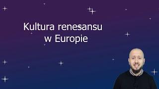 Klasa 6  Kultura renesansu w Europie. Co wspólnego z renesansem mają żółwie ninja?