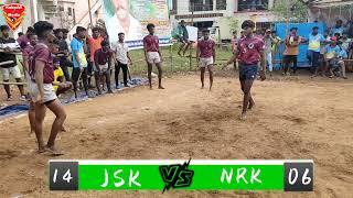 JSK Sports Club Nagalapuram VS NRK senthil select  Kabaddi Match Place: Thiruvallur District