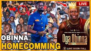 obinna homecoming live |stage warm up kisumuu on standstill | dem wafacebook |obinna homecoming live