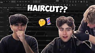 We Made the CRAZIEST Beat While Getting a Haircut