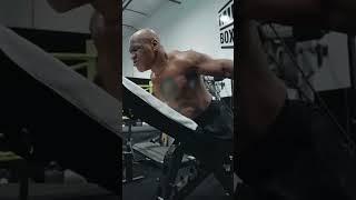 Mike Tyson strenght training for Jake Paul fight  #boxing #miketyson #jakepaul